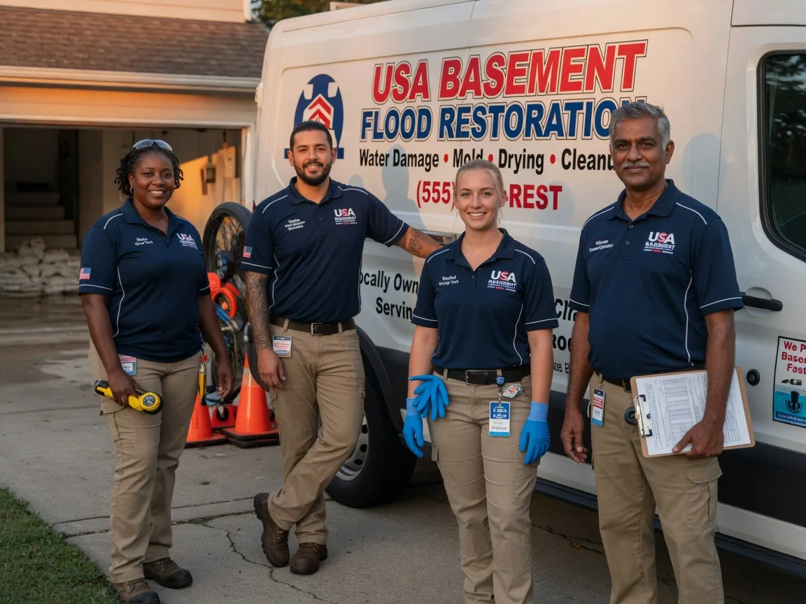 Basement Flood Cleanup company in Churubusco, IN